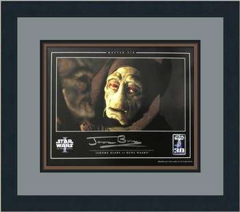 Star Wars Episode I Rune Haako Signed Photo 8x10 Custom Frame: Star Wars Episode I Rune Haako Signed Photo 8x10 Custom Frame Celebrate the iconic Star Wars franchise with this officially licensed, custom-framed cardstock photograph of Rune Haako, portrayed by Jer