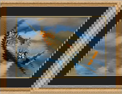 North American P-51D Mustang B Custom Framed Print by Philip Makanna 17 x 23: North American P-51D Mustang B Custom Framed Print by Philip Makanna 17 x 23 This exquisite custom framed print features the North American P-51D Mustang B, masterfully illustrated by artist Philip Ma