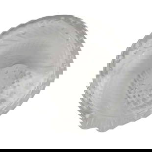 Lalique Koi Fish Crystal Candy Dish 1 3/8in Signed Art: Lalique Koi Fish Crystal Candy Dish 1 3/8in Signed Art Discover the exquisite Lalique Koi Fish Concarneau Ashtray or Candy Dish, a stunning piece of crystal art that beautifully showcases the elegance