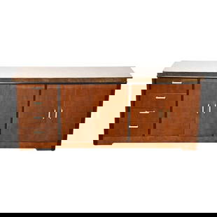 Henredon Modern Walnut Credenza Sideboard with Adjustable Shelving 72.5" x 19" x 29.25": Henredon Modern Walnut Credenza Sideboard with Adjustable Shelving 72.5" x 19" x 29.25" Introducing a stunning modern credenza sideboard crafted from walnut wood, featuring a rich brown finish. This e