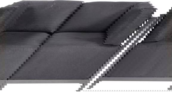 Howard Elliott Regency Loveseat 30H 65W 32.5D Gray Polyester: Howard Elliott Regency Loveseat 30H 65W 32.5D Gray Polyester Introducing the Regency Loveseat, a perfect blend of gray elegance and versatility. This stylish piece is hand-finished and upholstered in