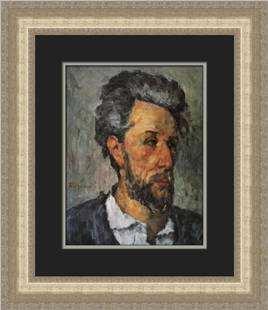 Paul Cezanne Portrait of Victor Chocquet Custom Framed Art Print 20 x 18: Paul Cezanne Portrait of Victor Chocquet Custom Framed Art Print 20 x 18 This exquisite custom framed print features Paul Cezanne's renowned artwork "Portrait of Victor Chocquet." Measuring 20 in. x 1