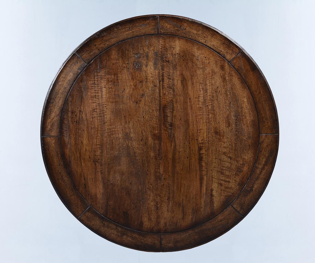 Antiqued White Rustic Pecan French Louis XVI Style Lamp Table: Antiqued White Rustic Pecan French Louis XVI Style Lamp Table Introducing the French Louis XVI Style Lamp Table, a stunning piece that effortlessly combines antique charm with modern functionality. Cr