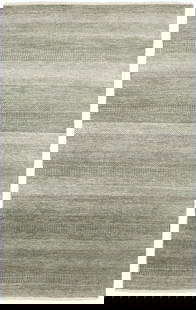 Handmade Wool Olive Brown Grass Design Rug 5'9 x 9'2 Modern Area Carpet: Handmade Wool Olive Brown Grass Design Rug 5'9 x 9'2 Modern Area Carpet Enhance your space with this exquisite handmade area rug featuring a modern olive brown grass design. Crafted from high-quality
