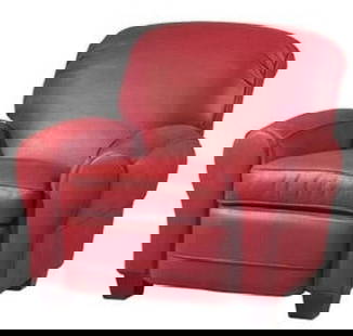 Brick Red Leather Recliner American Classical Style Hand-Crafted USA: Brick Red Leather Recliner American Classical Style Hand-Crafted USA Experience the perfect blend of tradition and comfort with this stunning Brick Red Leather Recliner. Hand-crafted in the USA, this