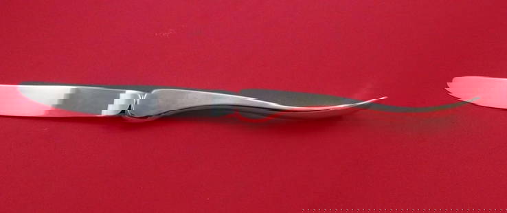 Karamojong Sterling Silver Dinner Knife by Old Newbury Crafters 10 1/4 in: Karamojong Sterling Silver Dinner Knife by Old Newbury Crafters 10 1/4 in Discover the elegance of the Karamojong Sterling Silver Dinner Knife by Old Newbury Crafters. This exquisite flatware piece me