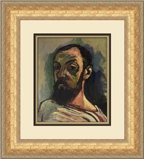 Henri Matisse Self-Portrait Custom Framed Print 18 x 17: Henri Matisse Self-Portrait Custom Framed Print 18 x 17 This stunning custom framed print features Henri Matisse's iconic Self-Portrait, capturing the essence of his artistic style. The print is produ