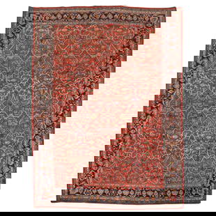 Authentic Early 20th Century Jewel Toned Persian Bidjar Rug 9'1" x 12'2": Authentic Early 20th Century Jewel Toned Persian Bidjar Rug 9'1" x 12'2" This authentic early 20th Century Persian Bidjar rug showcases a stunning jewel-toned design, perfect for adding a touch of ele