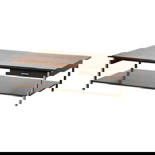 Mid Century Modern Paul McCobb Walnut Coffee Table 53.75 x 32 x 16: Mid Century Modern Paul McCobb Walnut Coffee Table 53.75 x 32 x 16 This exquisite mid-century modern coffee table, designed by Paul McCobb for Calvin, features a rich walnut finish and a sleek design.