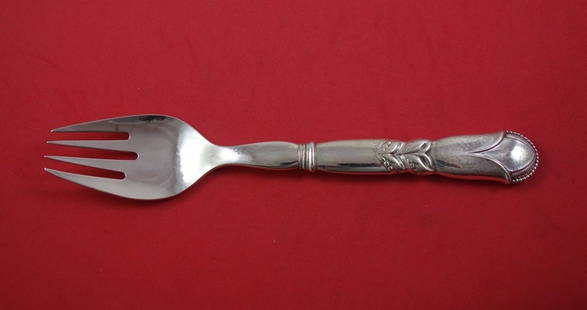 Georg Jensen Ornamental #57 Sterling Silver Salad Serving Fork 8 5/8 inches: Georg Jensen Ornamental #57 Sterling Silver Salad Serving Fork 8 5/8 inches Enhance your dining experience with the Ornamental #57 Salad Serving Fork by Georg Jensen. Crafted from high-quality sterlin