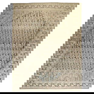 Vintage Persian Malayer Hand-Woven Wool Rug 10'3 x 16'2 Iran 1920s: Vintage Persian Malayer Hand-Woven Wool Rug 10'3 x 16'2 Iran 1920s This stunning Antique Persian Malayer Rug showcases the craftsmanship of the early 20th Century. Hand-woven from quality wool, this p