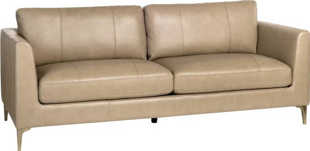 Traditional Style Marbled Sofa: Traditional Style Marbled Sofa Experience comfort and style with this Traditional Style Marbled Sofa, designed by Alder Tweed. This contemporary piece features a minimalist design with square arms, up