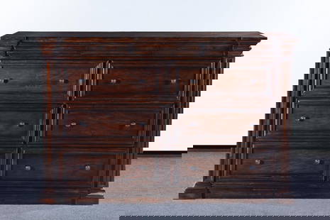 Elegant Hand-Scraped Cathedral Chest of Drawers: Elegant Hand-Scraped Cathedral Chest of Drawers Introducing the Elegant Hand-Scraped Cathedral Dresser, a stunning piece of furniture that embodies the charm of Old World style. Crafted from solid woo