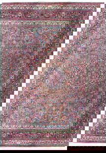 Antique Persian Kermanshah Rug 9.0 x 12.4 Stunning Carpet: Antique Persian Kermanshah Rug 9.0 x 12.4 Stunning Carpet Discover the beauty of this 9.0 x 12.4 Antique Persian Kermanshah Rug, a stunning addition to any home. This exquisite carpet is crafted with