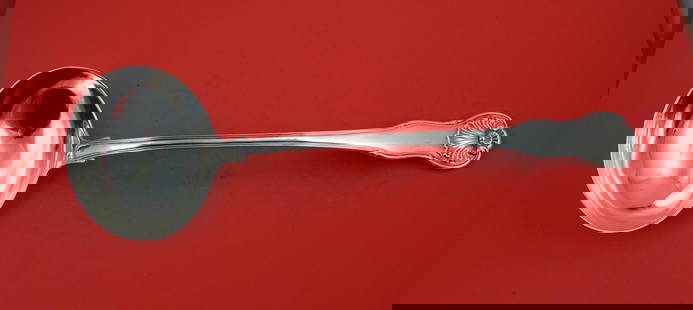 1827 English Georgian Sterling Silver Soup Ladle Husk Shell Pattern 13 3/8": 1827 English Georgian Sterling Silver Soup Ladle Husk Shell Pattern 13 3/8" This exquisite English Georgian soup ladle features the elegant husk shell pattern, crafted from high-quality sterling silve