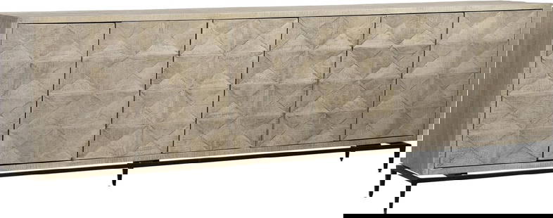 Elegant Sideboard: Light Warm Wash Mango Wood: Elegant Sideboard: Light Warm Wash Mango Wood The Elegant Philip Sideboard combines functionality and style, crafted from durable mango wood with a light warm wash finish. This French-inspired piece f