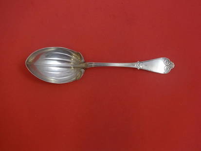 Tiffany & Co Beekman Sterling Silver Serving Spoon 8 3/4": Tiffany & Co Beekman Sterling Silver Serving Spoon 8 3/4" This exquisite serving spoon from Tiffany & Co. features the iconic Beekman pattern, characterized by its elegant raised lines in the bowl. Cr