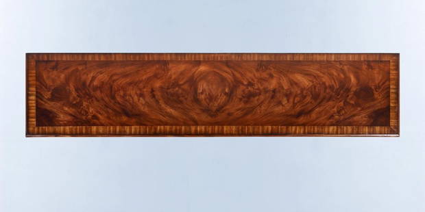 Elegant Georgian Style Traditional Mahogany Credenza: Elegant Georgian Style Traditional Mahogany Credenza This elegant Georgian-style mahogany sideboard exudes timeless sophistication and functionality. Crafted from traditional mahogany, it features int