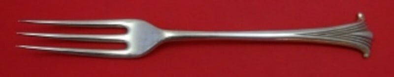 James Robinson Onslow Sterling Silver 3-Tine Serving Fork 8 3/4 inches: James Robinson Onslow Sterling Silver 3-Tine Serving Fork 8 3/4 inches This exquisite 3-tine cold meat fork is part of the Onslow pattern by James Robinson, a renowned maker of silver flatware based i