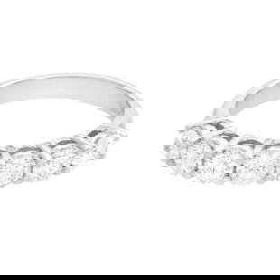 Rachel Koen 14K White Gold Diamond Wedding Band Ring 1.14Cttw Size 6.75: Rachel Koen 14K White Gold Diamond Wedding Band Ring 1.14Cttw Size 6.75 This exquisite Rachel Koen ladies' wedding band ring is a stunning representation of elegance and craftsmanship. Made from 14K w