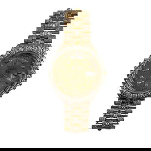 Rolex Daydate President 18038 Gold Diamond Dial AM Bracelet 15ct: Rolex Daydate President 18038 Gold Diamond Dial AM Bracelet 15ct Introducing the luxurious Rolex Daydate President, a true symbol of elegance and sophistication. This exquisite timepiece features a st