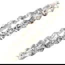 27.76ct Diamond Tennis Bracelet 18k White Gold GIA Certified