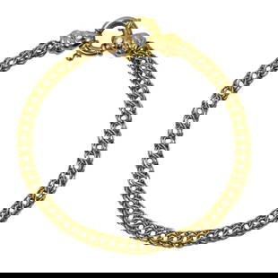 Elegant 18K Yellow Gold Woven Link Bracelet Stamped 750: Elegant 18K Yellow Gold Woven Link Bracelet Stamped 750 This elegant 18K Yellow Gold Woven Link Bracelet showcases a classic chain style, perfect for adding a touch of luxury to any outfit. With a com