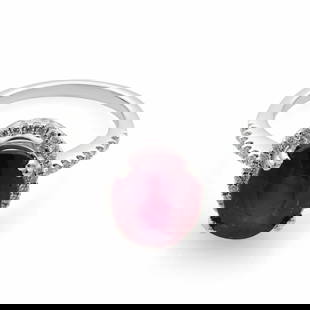 Rachel Koen 3.60ct Ruby 0.22ct Diamond Halo Ring 14K White Gold: Rachel Koen 3.60ct Ruby 0.22ct Diamond Halo Ring 14K White Gold This stunning engagement ring features a vibrant 3.60 carat natural ruby, showcasing a bold red hue that captures the eye. Encircling th