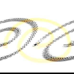 Roberto Coin 18k Yellow Gold Wheat Link Chain Necklace 16" Italy: Roberto Coin 18k Yellow Gold Wheat Link Chain Necklace 16" Italy This exquisite Vintage Roberto Coin necklace features a stunning rounded wheat link design crafted from solid 18k yellow gold. With a l