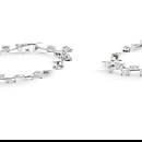 Rachel Koen 14K White Gold Multi Shape Lab Grown Diamond Tennis Bracelet 4.54ctw