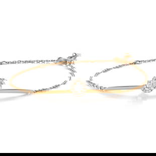 Messika Glam'Azone 0.22Ct Diamond Bracelet 18K Rose Gold Adjustable: Messika Glam'Azone 0.22Ct Diamond Bracelet 18K Rose Gold Adjustable Elevate your style with this exquisite Messika Glam'Azone diamond chain bracelet, perfect for any occasion. Crafted from luxurious 1