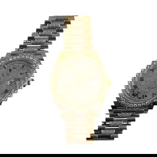 Rolex Day-Date 228238 Diamond Roman Dial President Bracelet 10.00ct: Rolex Day-Date 228238 Diamond Roman Dial President Bracelet 10.00ct This exquisite Rolex Day-Date features a stunning diamond Roman dial and is elegantly complemented by a diamond bezel. Designed for