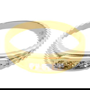 Rachel Koen 14K Yellow Gold 0.25CTW Diamond Band Ring Size 9.75: Rachel Koen 14K Yellow Gold 0.25CTW Diamond Band Ring Size 9.75 This exquisite ladies band ring from Rachel Koen combines elegance with versatility. Crafted from 14K yellow gold, the ring features a s