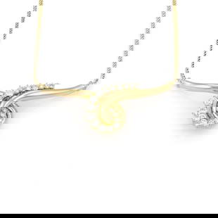Jose Hess 18k Yellow Gold Curved Scroll Necklace with 1.25ct Diamond: Jose Hess 18k Yellow Gold Curved Scroll Necklace with 1.25ct Diamond Introducing the exquisite Jose Hess Diamond 18k Yellow Gold Wide Curved Scroll Necklace, a striking piece of vintage jewelry that s