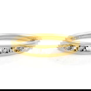 Rachel Koen 14K Yellow Gold Wedding Band with 10 Diamonds Size 7: Rachel Koen 14K Yellow Gold Wedding Band with 10 Diamonds Size 7 This exquisite Rachel Koen ladies' wedding band is elegantly crafted from 14K yellow gold, featuring a total of 10 diamonds, including