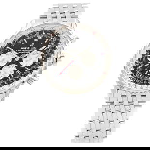 Breitling Navitimer 1 46mm Automatic Black Dial Mens Watch with Box and Papers: Breitling Navitimer 1 46mm Automatic Black Dial Mens Watch with Box and Papers The Breitling Navitimer 1 is a luxury sport watch designed for those who appreciate precision and style. This timepiece f