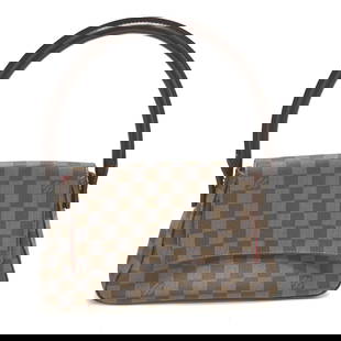 Louis Vuitton N51158 Damier SPO Special Order Tote Bag Brown 28cm x 15.5cm x 8cm: Louis Vuitton N51158 Damier SPO Special Order Tote Bag Brown 28cm x 15.5cm x 8cm This exquisite Louis Vuitton N51158 Damier SPO Special Order Shoulder Bag is a perfect blend of style and functionality