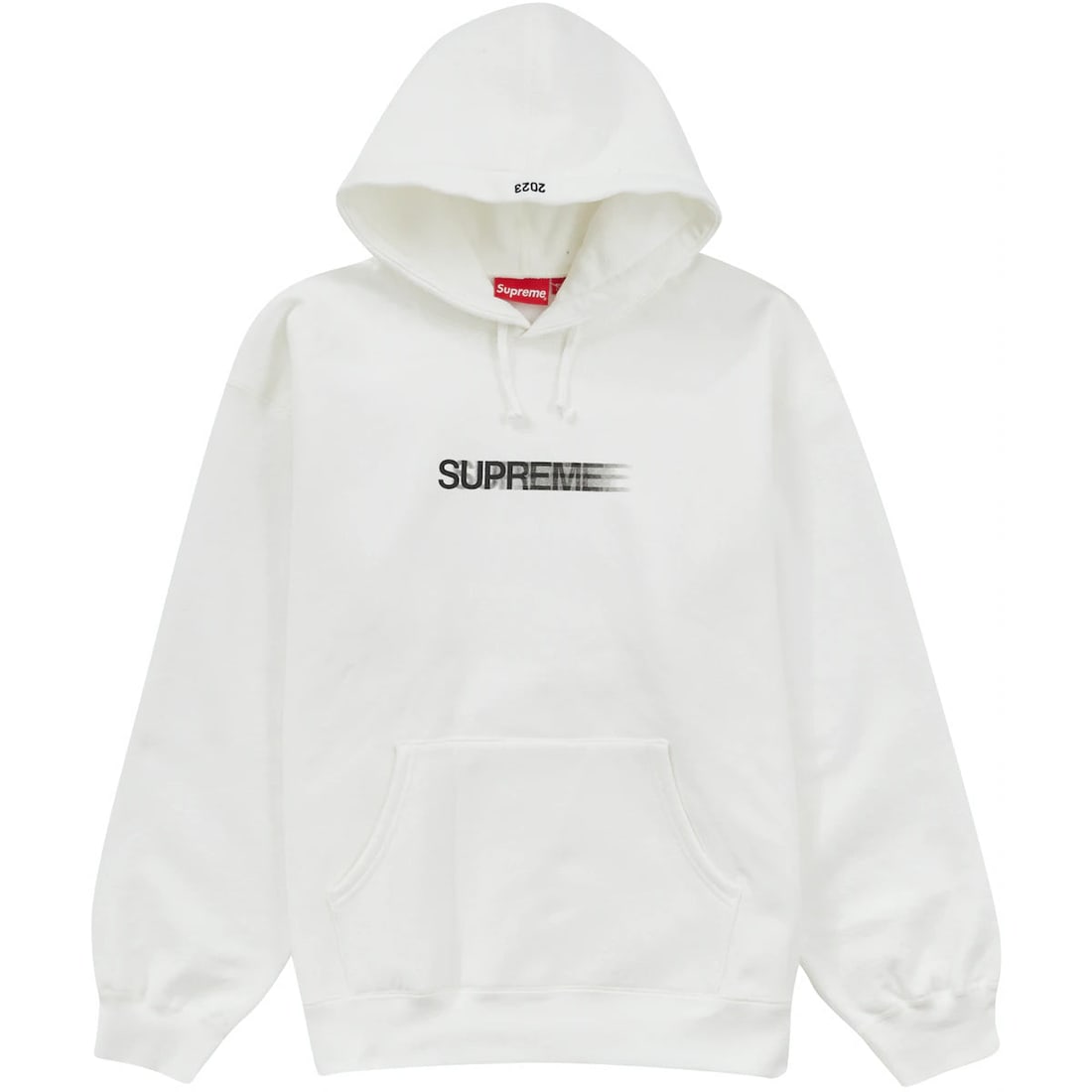 Authentic Supreme Motion Logo Hoodie in White: Authentic Supreme Motion Logo Hoodie in White Authentic Supreme Motion Logo White Hoodie. This item is brand new and in unworn condition. Specifications Size: XXL Condition: Unworn PLEASE NOTE: Framed