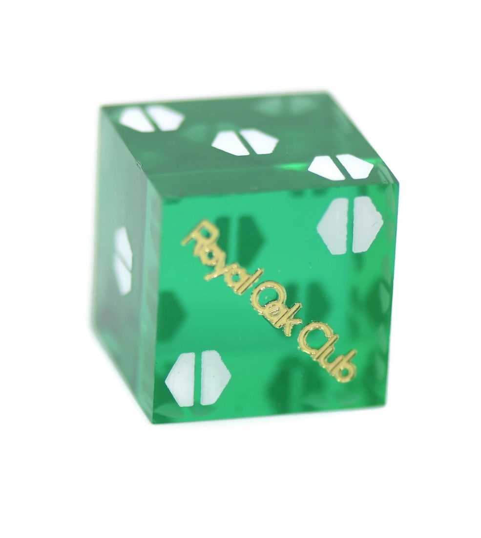 Audemars Piguet Green Dice 19mm 100% Authentic Accessory: Audemars Piguet Green Dice 19mm 100% Authentic Accessory This Audemars Piguet Green Dice is a unique accessory that showcases a striking green color. Measuring 19mm, it is crafted with precision and i