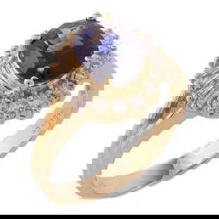 JEWELRY 18K Yellow Gold Sapphire Ring Size 6.25: JEWELRY 18K Yellow Gold Sapphire Ring Size 6.25 This exquisite ring features a stunning sapphire set in luxurious 18K yellow gold, offering a beautiful contrast that enhances the stone's vibrant color