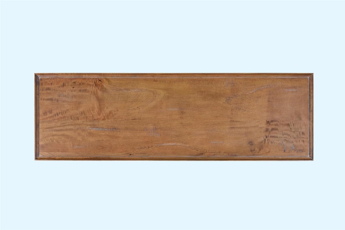 Transitional San Maria Console Table Solid Wood Beachwood Finish: Transitional San Maria Console Table Solid Wood Beachwood Finish Enhance your home with the Transitional San Maria Console, a beautifully crafted piece made from solid wood. This console features a st