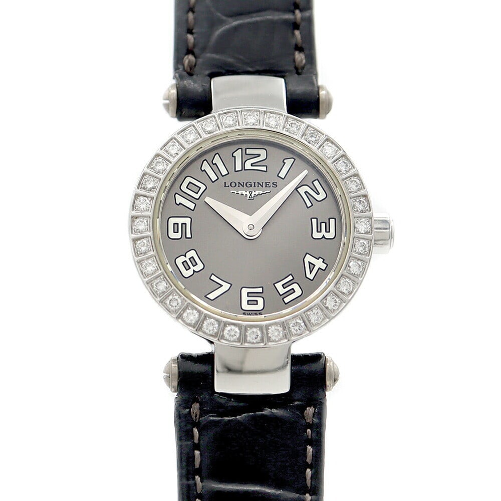 LONGINES Dolce Vita L5.174.0 Ladies Watch Diamond Bezel SS: LONGINES Dolce Vita L5.174.0 Ladies Watch Diamond Bezel SS The LONGINES Dolce Vita Diamond Bezel L5.174.0 Ladies Watch is a stylish wristwatch that combines elegance with functionality. This timepiece