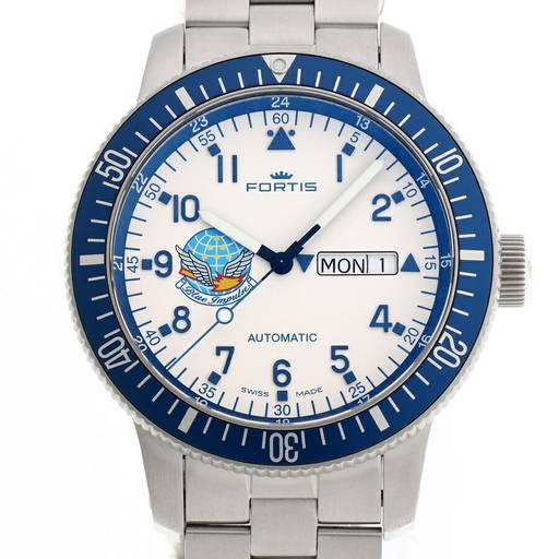 Fortis Skylark Watch Price Fortis Skylark 6178 Steel Automatic Wrist - Main Image