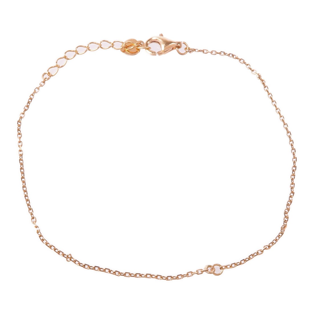 JEWELRY 18K Rose Gold Elegant Bracelet: JEWELRY 18K Rose Gold Elegant Bracelet This exquisite bracelet is crafted from 18K rose gold, offering a stunning gold hue that complements any outfit. Designed in a regular size, it features a sleek 