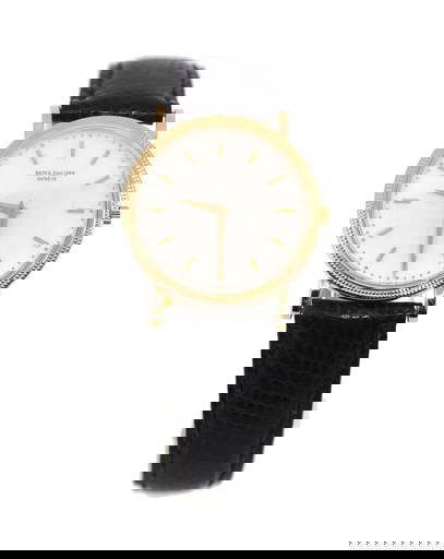 2588 Platinum Patek Philippe Patek An 18k Gold Manual Wind