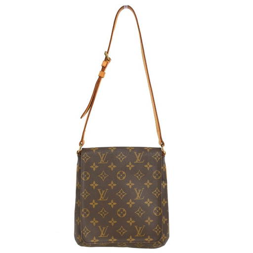 Louis Vuitton Musette Tango Short Shoulder Bag Monogram Brown
