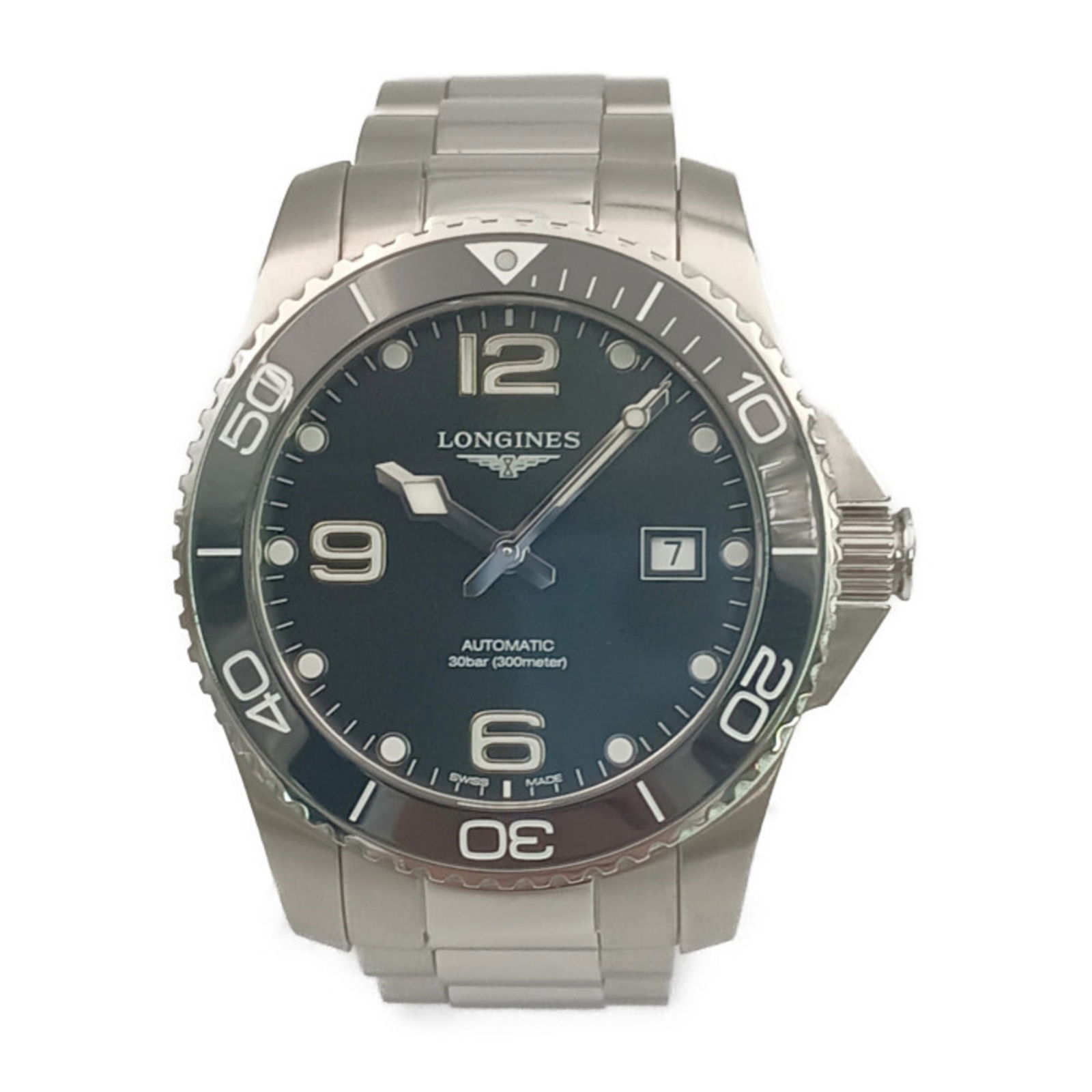 Longines HydroConquest L3.781.4.56.6 Men's Automatic Sport Watch 30 ATM Water Resistant: Longines HydroConquest L3.781.4.56.6 Men's Automatic Sport Watch 30 ATM Water Resistant Discover the Longines HydroConquest, a premium wristwatch designed for men and unisex wear. This sport-style tim