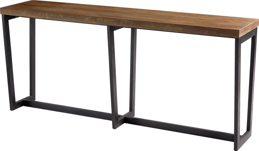 J. Kent Martin Transitional Fargo Console Table Brown Noir Black: J. Kent Martin Transitional Fargo Console Table Brown Noir Black Introducing the Transitional Fargo Console, a stylish and functional piece designed by J. Kent Martin. This console table features a st