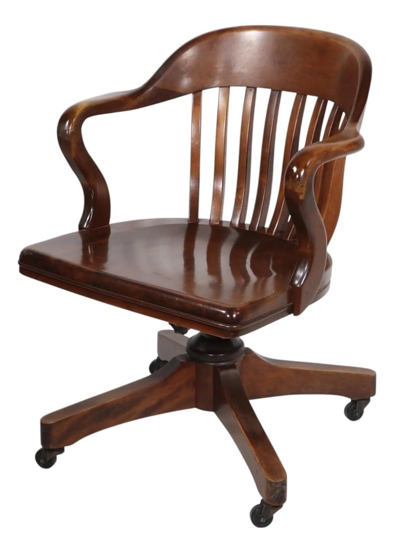 1930's Do More Industrial Adjustable Task Chair
