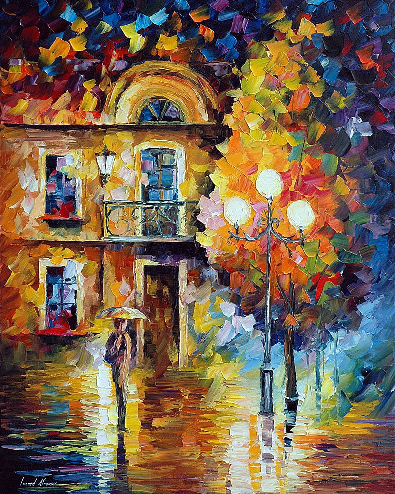 Anticipation by Leonid Afremov Limited Edition 1/25 Canvas 91x114cm: Anticipation by Leonid Afremov Limited Edition 1/25 Canvas 91x114cm "Anticipation" is a limited edition giclee artwork by renowned artist Leonid Afremov, hand-painted with meticulous attention to deta